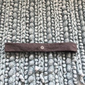 Grey Lululemon Athletica headband.